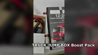 LKW-Starthilfe-Powerbank|Batterie-Booster|Auto-Starthilfe|Notstarter|Überbrückungskabel12V-24V